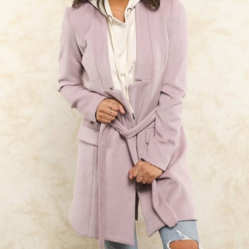 NWT Fletch Lilac Chloe Coat - 	XSmall